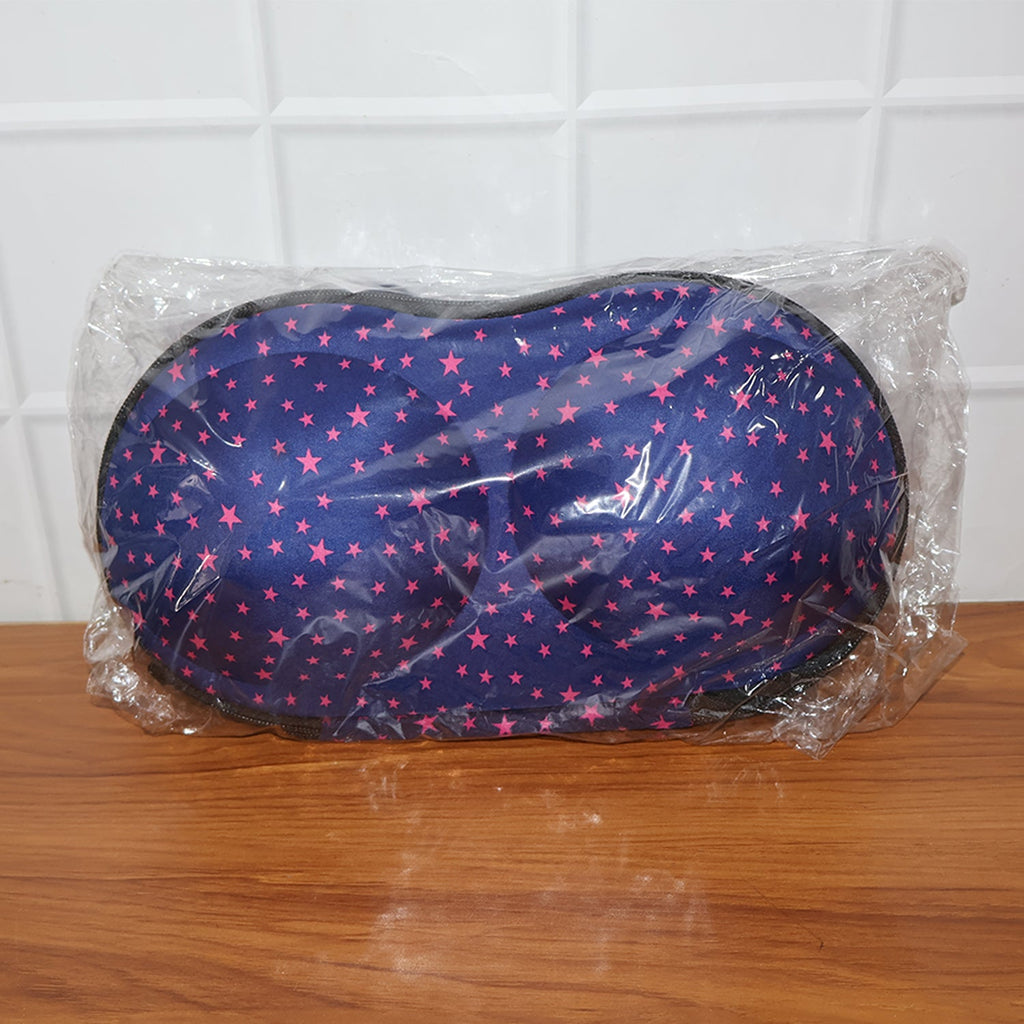 Compact hard shell bra storage case ideal for suitcase packing