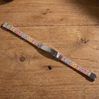 Modern woven bracelet accessory with durable finish