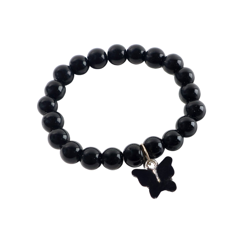 Beaded bracelet glowing under soft light for fashionable look