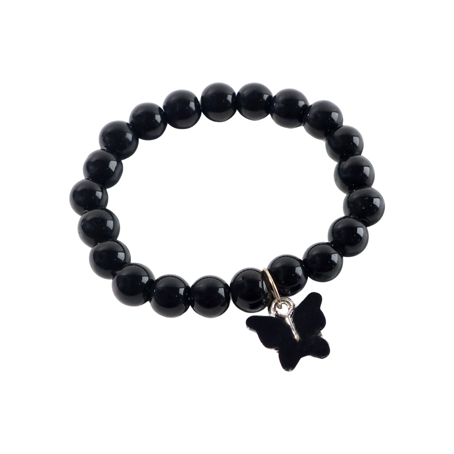 Beaded bracelet glowing under soft light for fashionable look