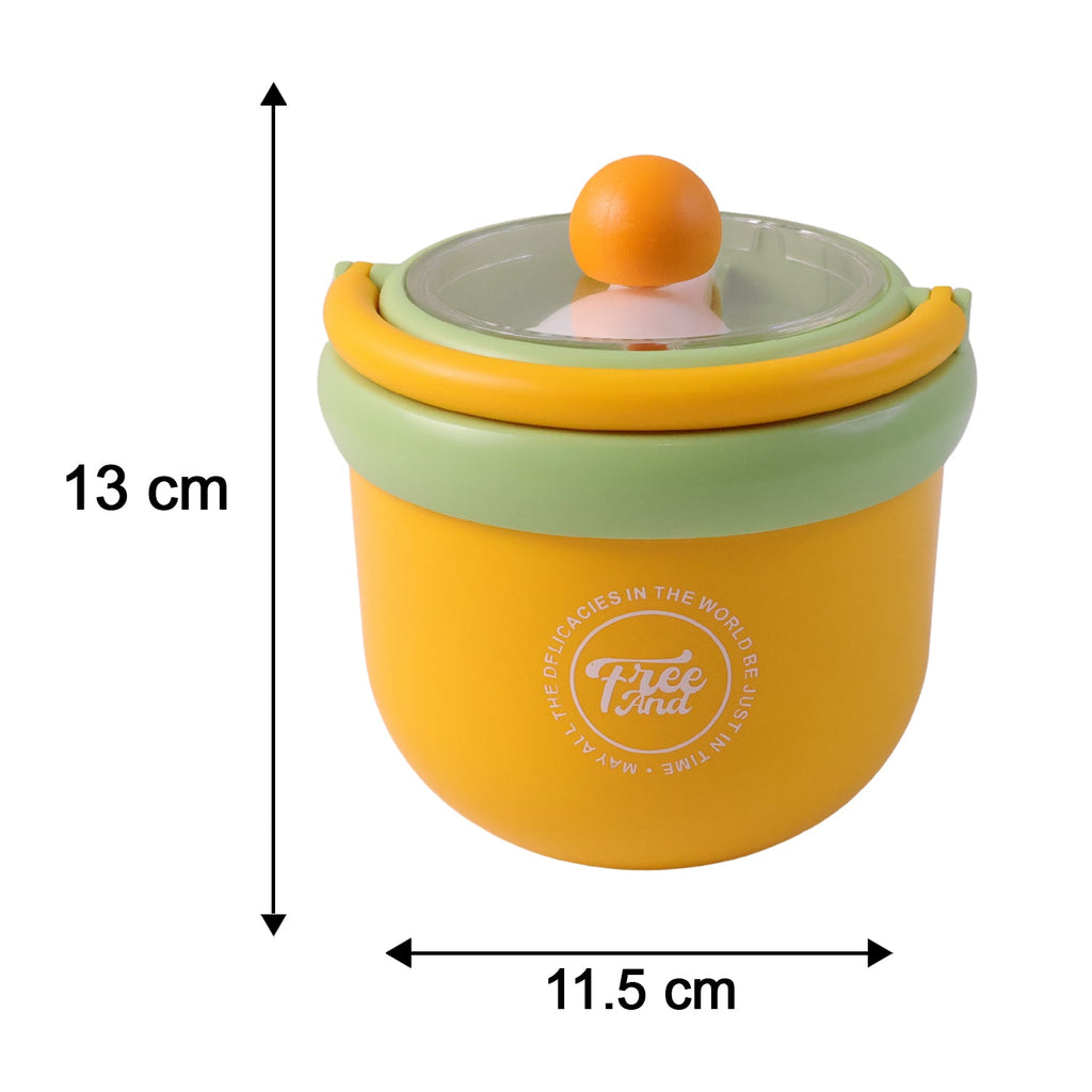 Kids school lunch box with colorful design