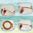 Detailed view of brown spiral cable protector sleeve flexible spiral design