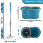 easy wring spin mop bucket system for quick water drainage