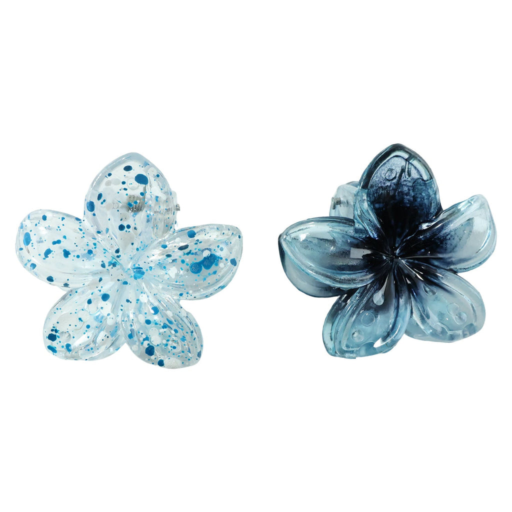 Mix color hair accessory floral clip ideal for casual styling