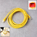 3 Meter CAT 5E Ethernet Cable with gold-plated RJ45 connector for reliable network