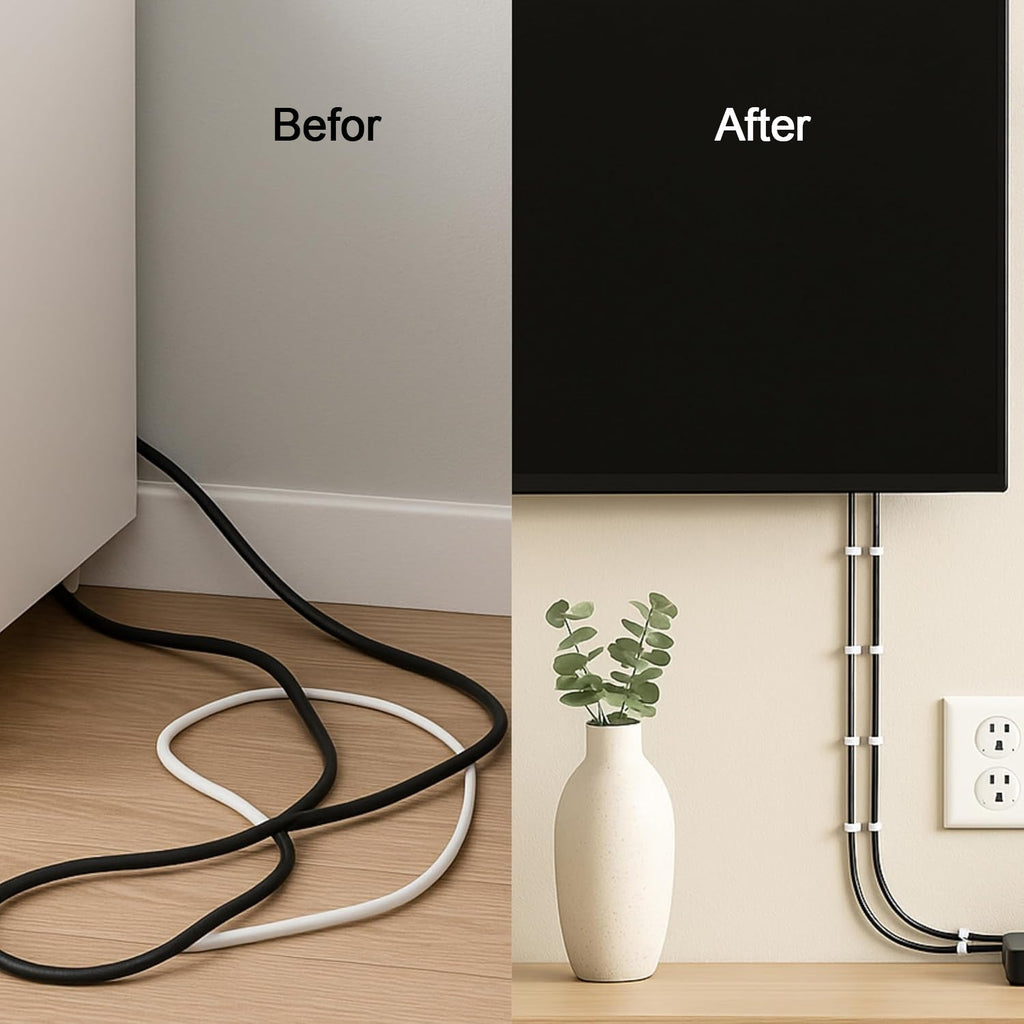 Electrical wire fixing clips for safety
