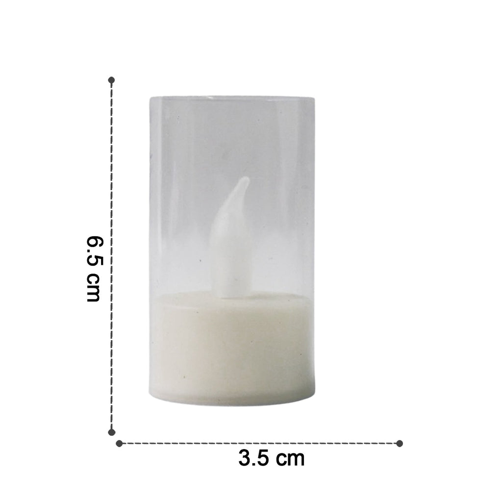 24 pack of safe battery-operated LED flameless decorative candles