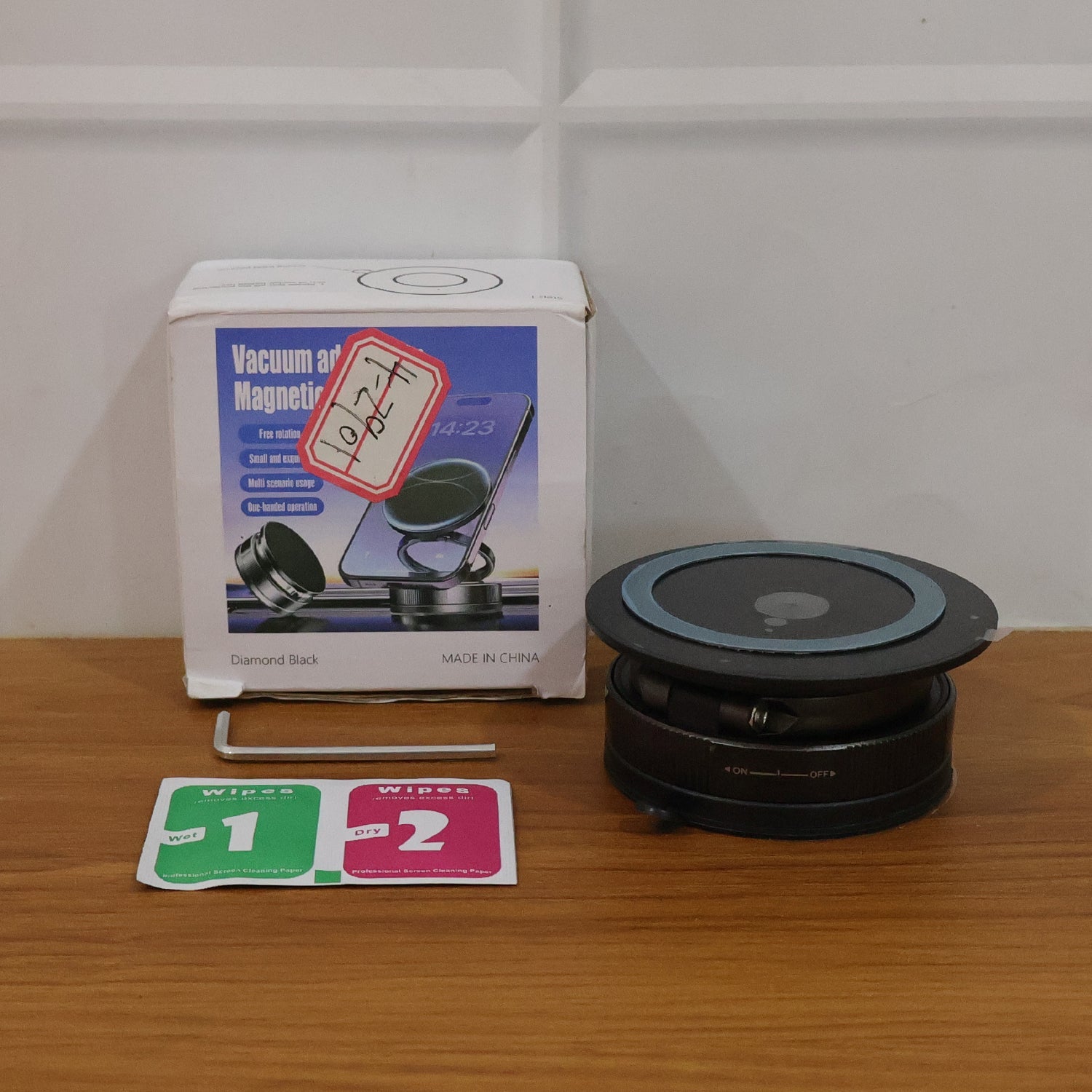 magnetic phone stand holder for secure mounting