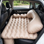 Car air mattress set with pillows and pump for travel