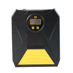 Portable car air compressor with multi-nozzle kit for versatility