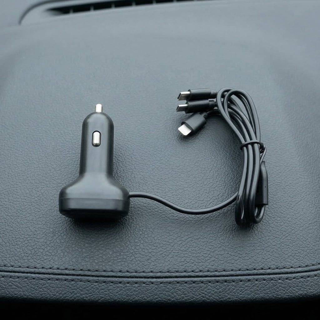 RGB Breathing Light Car USB Charger – Multi Port Fast Charging