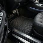 Easy-to-clean waterproof rubber floor mats for cars and SUVs