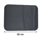 Complete 4-piece car floor mat set for full vehicle coverage