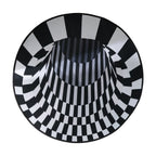 Soft-touch surface of 3D illusion round floor mat