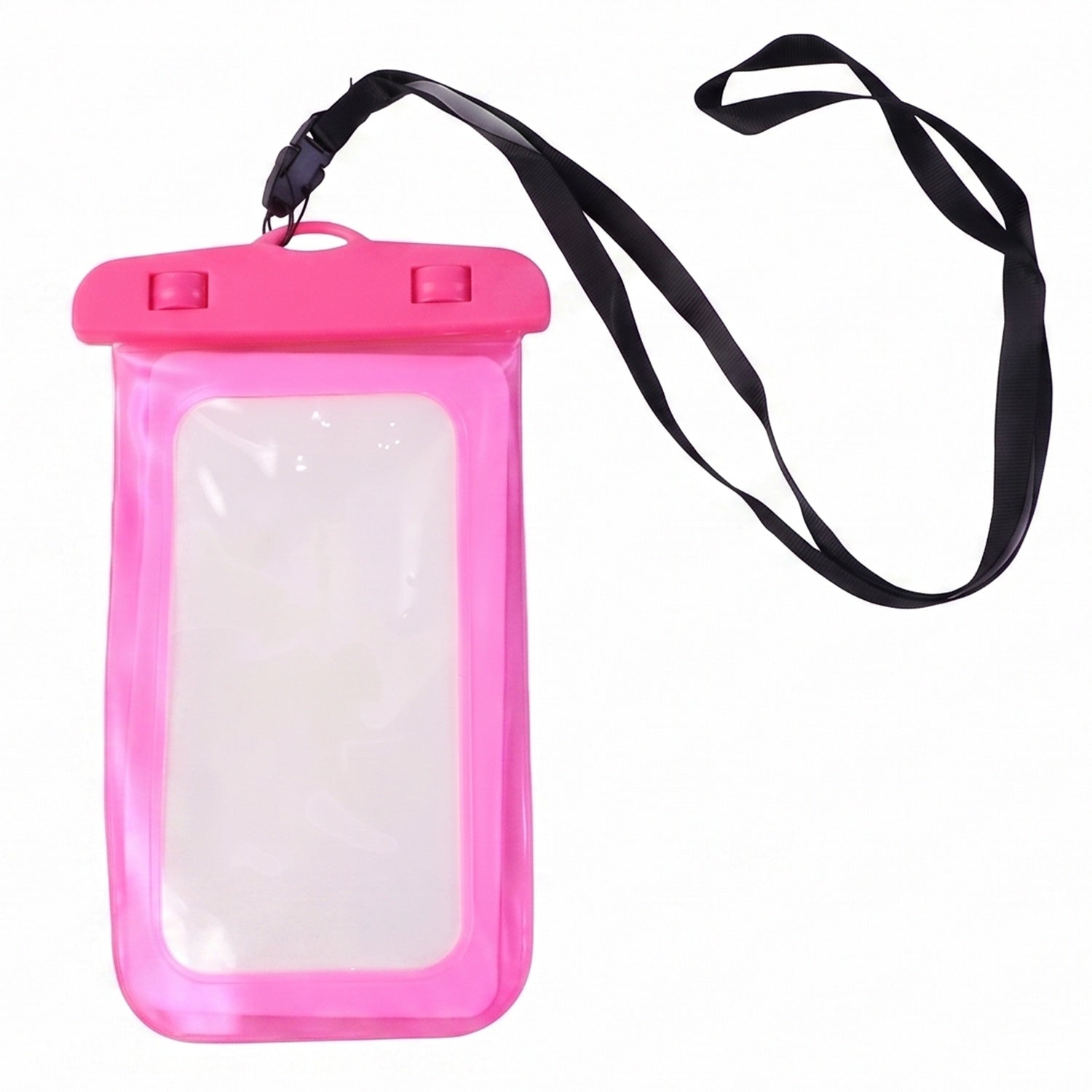 Pink waterproof case size dimensions chart for phone fit
