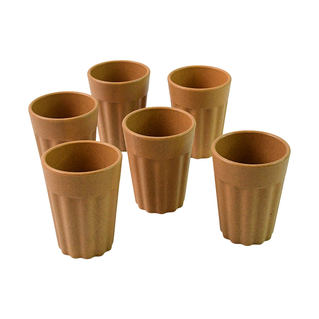 Multipurpose drinking cup set ideal for home, cafes, and restaurants