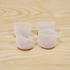 Silicone chair leg covers designed to protect floors and reduce noise