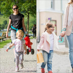 Child anti-lost strap in outdoor setting