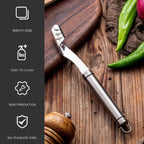 Fruit cutting tool with precise coring and slicing