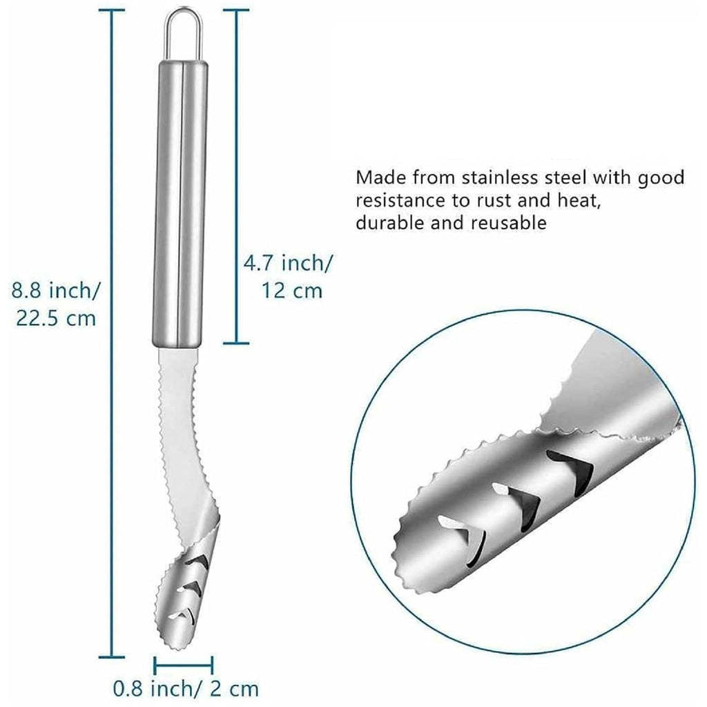 Dual-ended kitchen slicing tool for precise cutting