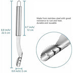 Dual-ended kitchen slicing tool for precise cutting