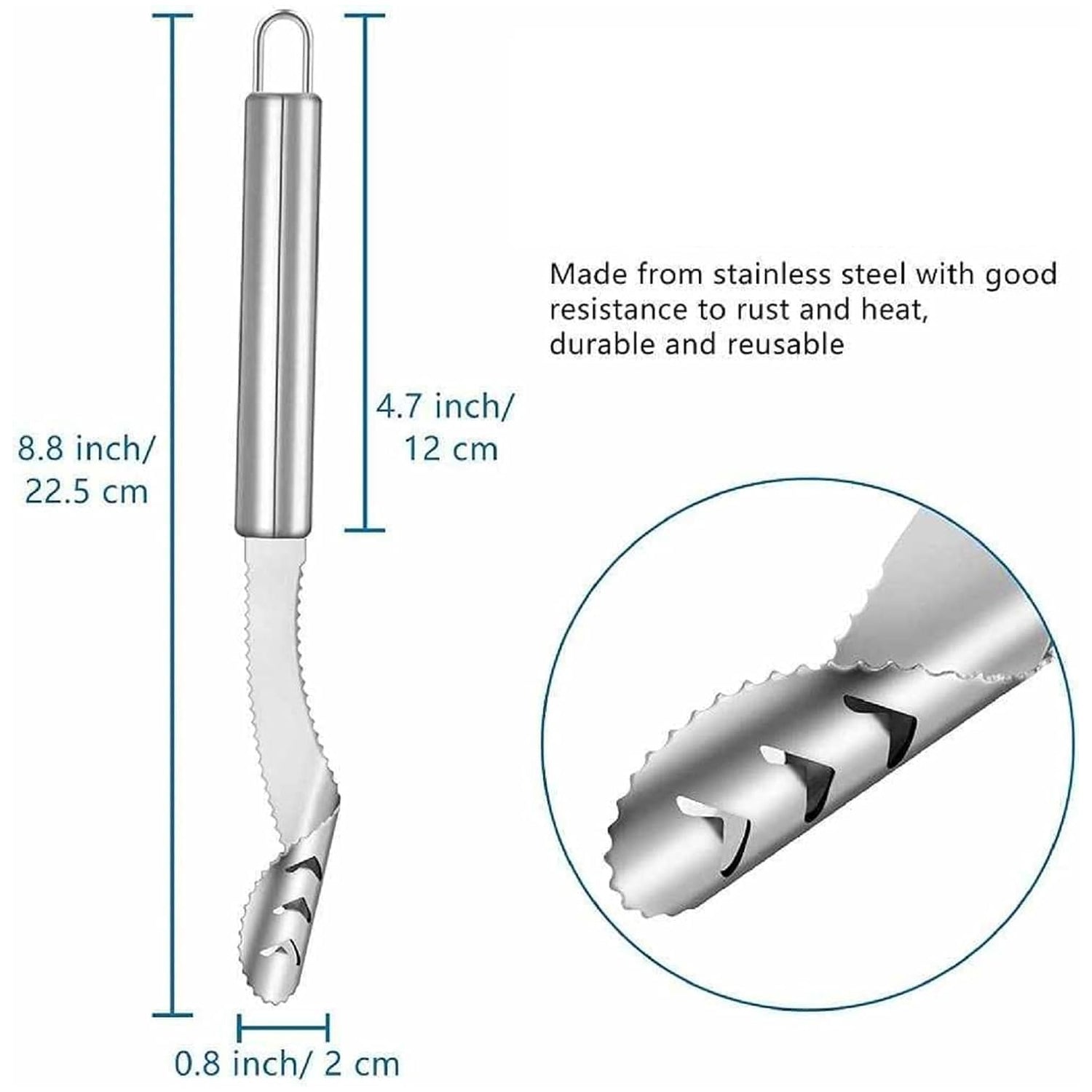 Dual-ended kitchen slicing tool for precise cutting