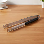Ergonomic handle of stainless steel chimta for safe food handling