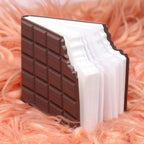 Mini chocolate bar shaped notebook, portable stationery