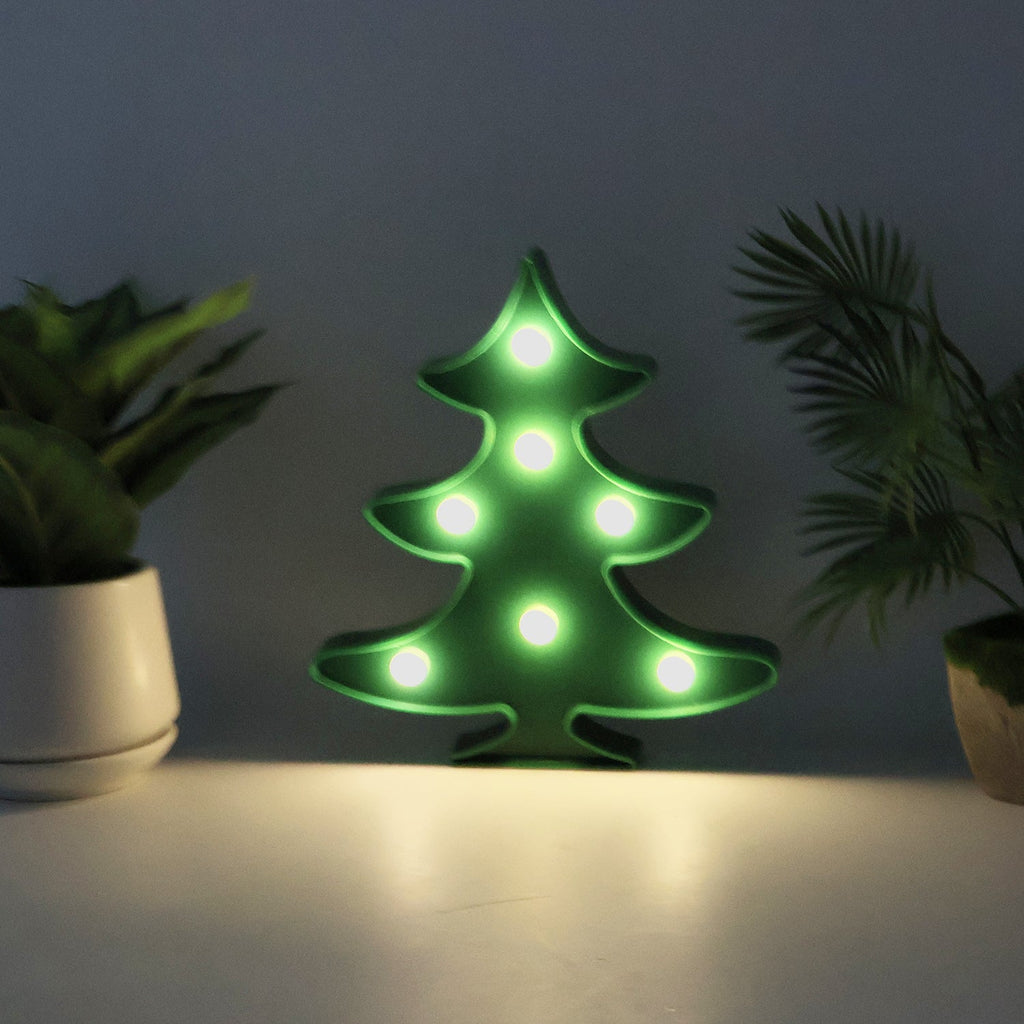 Festive Christmas Tree LED decorative tabletop lamp