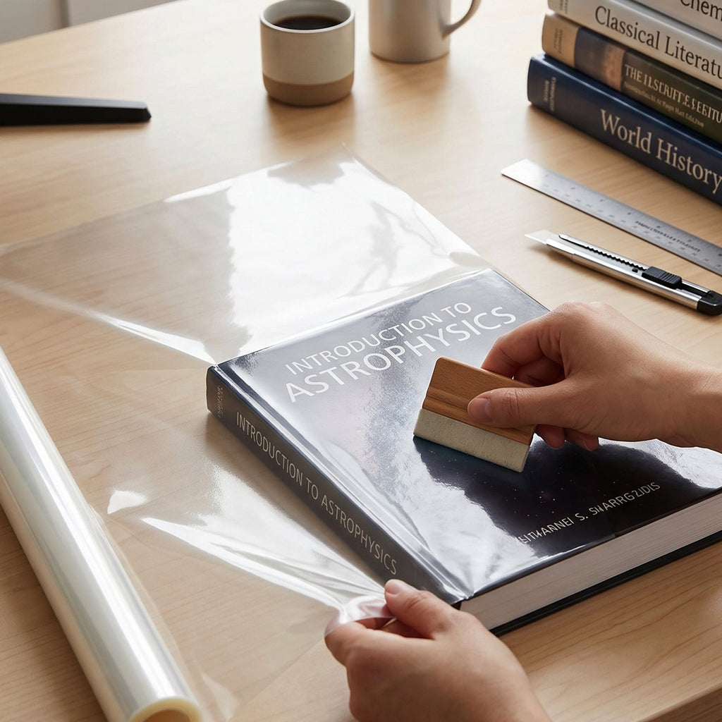 Long meter self-adhesive book cover wrapping sheet