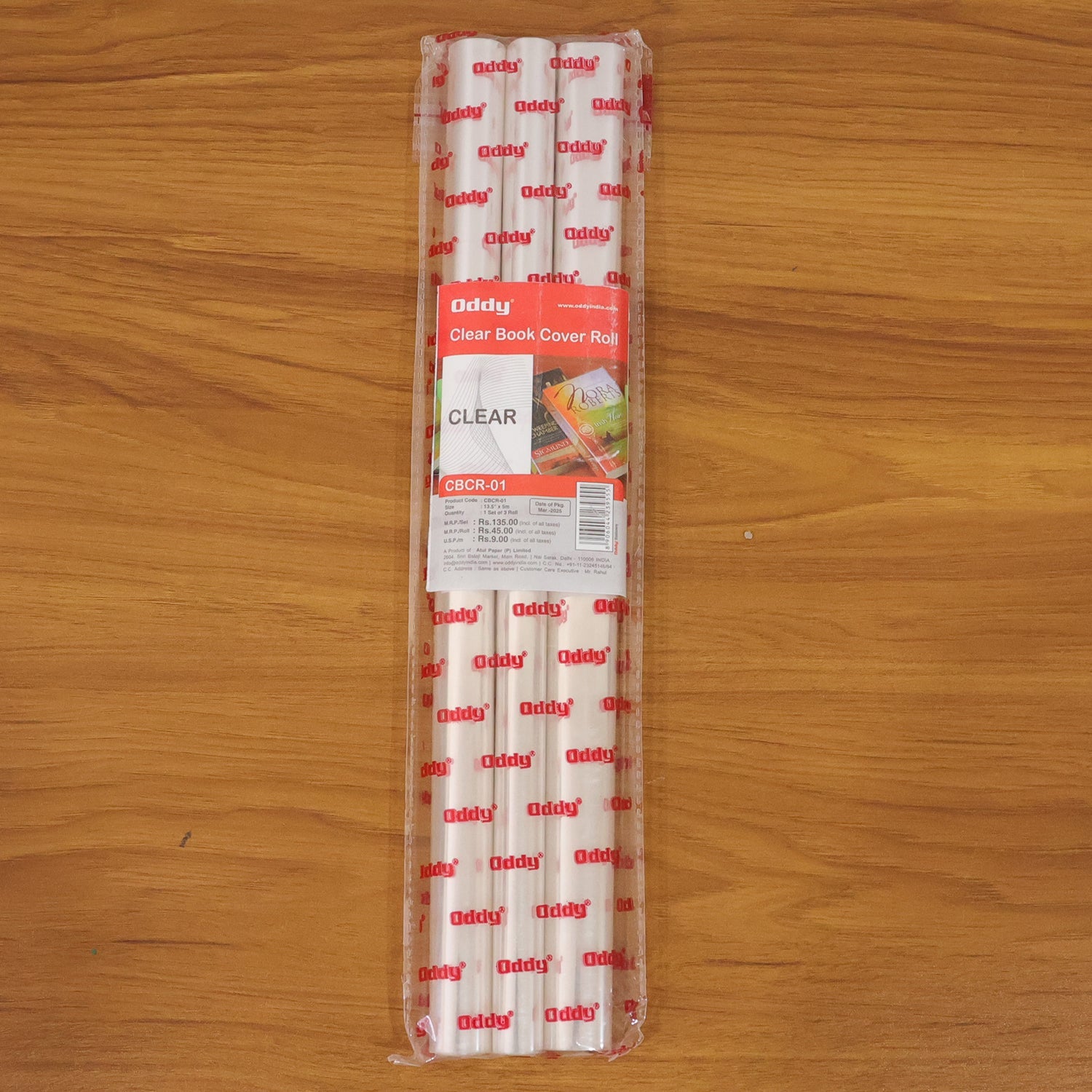Multipurpose transparent sheet for books and school supplies