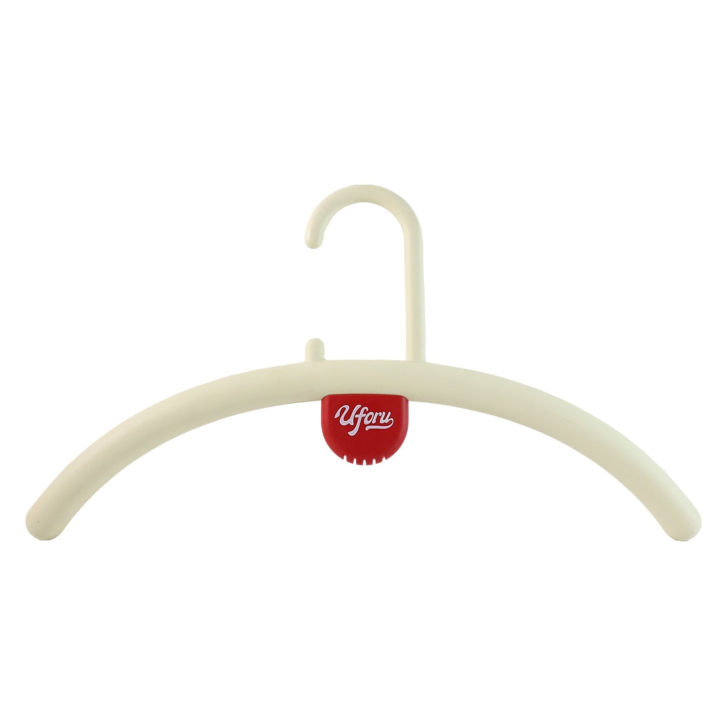 Organizer clothes hanger with space-saving design and fresh fragrance holder