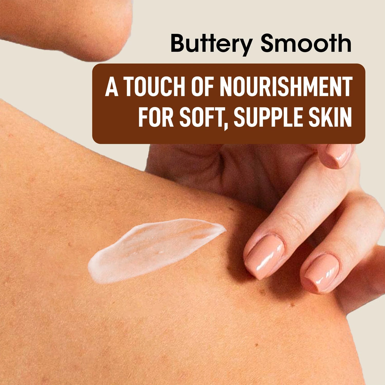 OG Beauty Science Cocoa Butter Body Lotion showcasing smooth texture