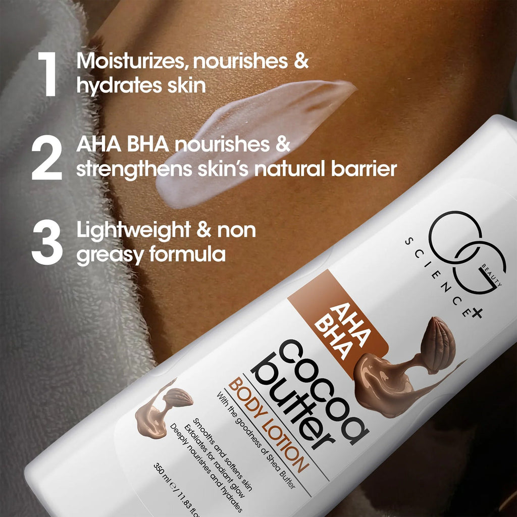 Body Lotion ideal for winter skin hydration and protection