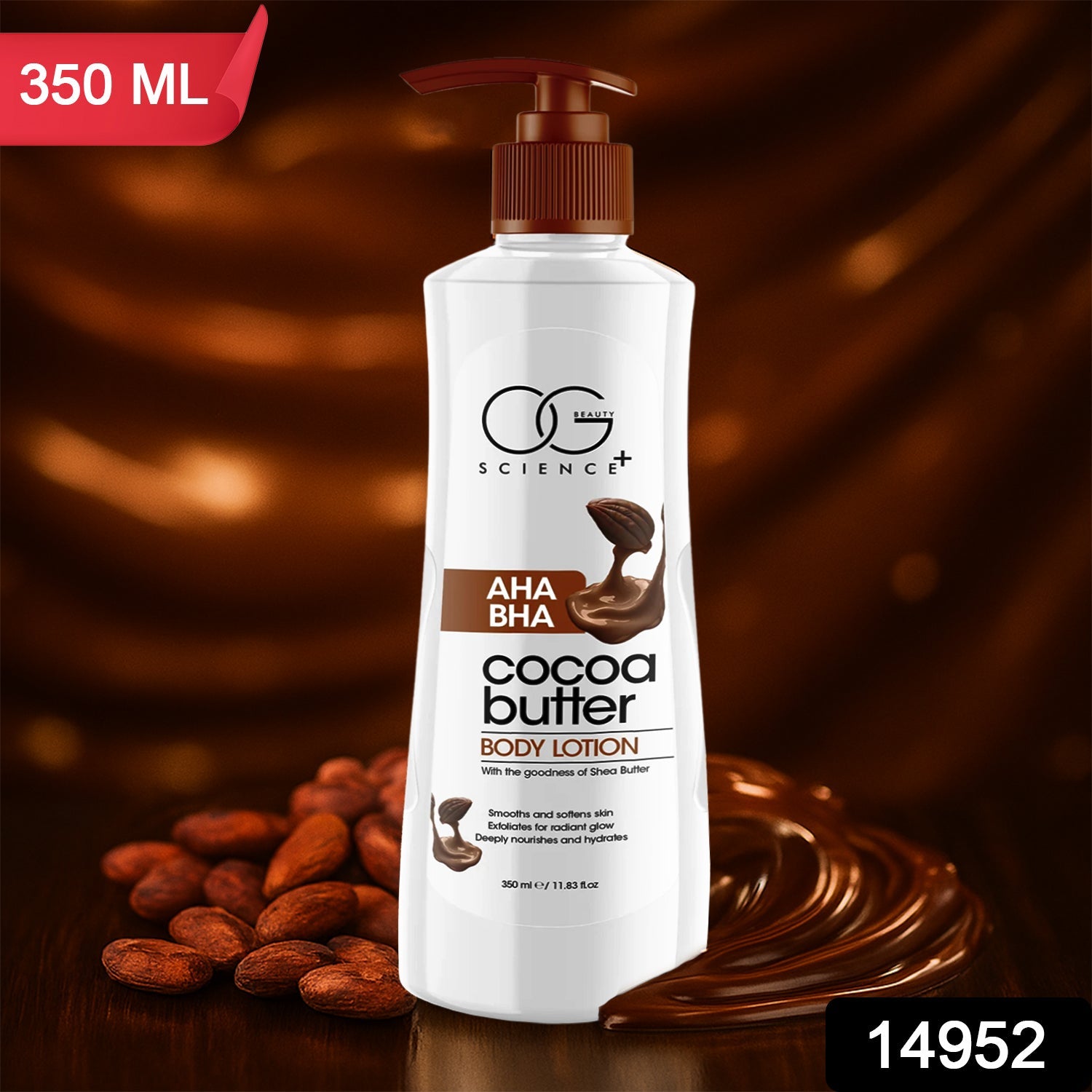 Rich Cocoa Butter Body Lotion with nourishing ingredients