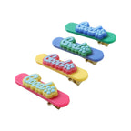 Trendy multicolor snap hair pins for girls and women
