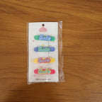 Modern colorful hair clip combo pack for women and girls