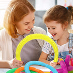 Light-up Glow Pop Tube used as a wearable fidget bracelet