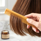Assorted colors of durable plastic hair combs, suitable for all hair types