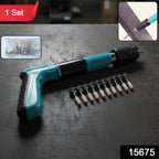 Hand-operated nail fixing tool for brick walls