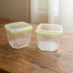 Empty 500ml BPA-free plastic food storage container