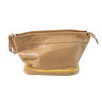 Multipurpose makeup organizer pouch with dual compartments