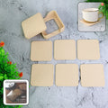 Ganesh square coasters set of 6 with storage box protecting table surfaces