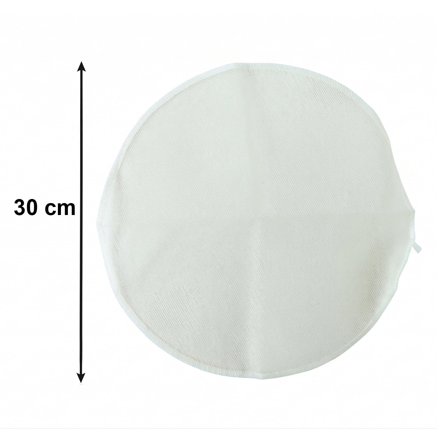 Close-up of cotton steamer liner cloth showing breathable fabric