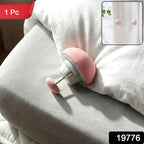 Soft Duvet Button Clip holding curtains neatly in place