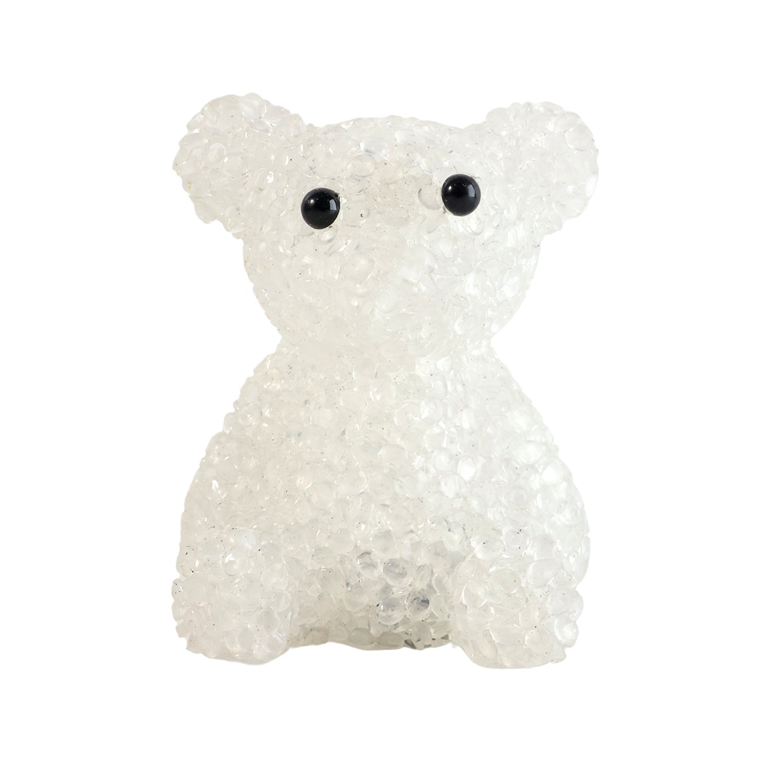 Compact bear shaped LED lamp suitable for bedside or shelf lighting