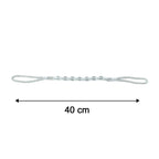 Durable decorative curtain tieback for window styling