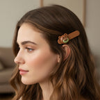 Kids cute bear clip combo with snap clip design