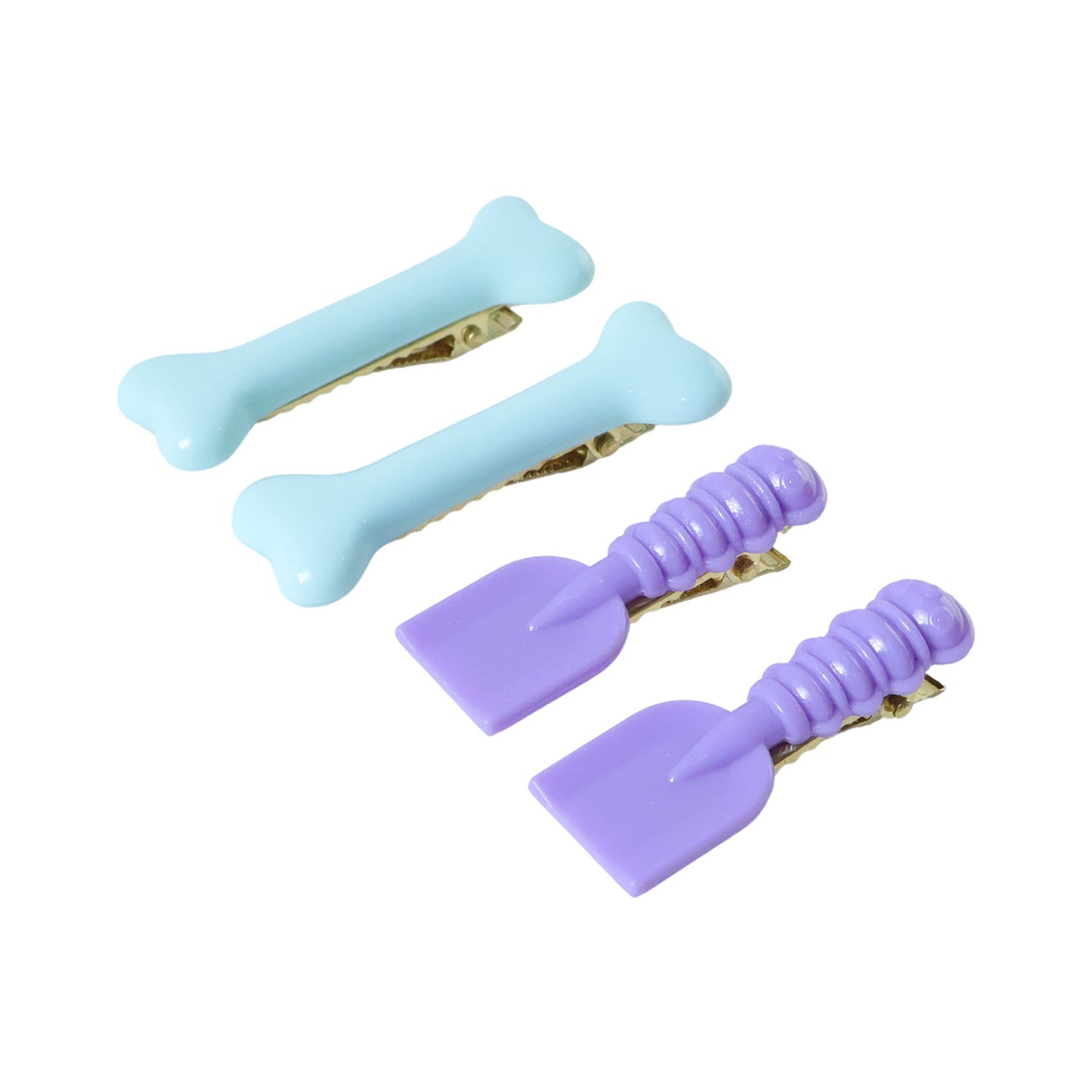 Kids cartoon hair clip set perfect for school and casual outings