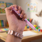 School-friendly erasable gel pen with vibrant ink options